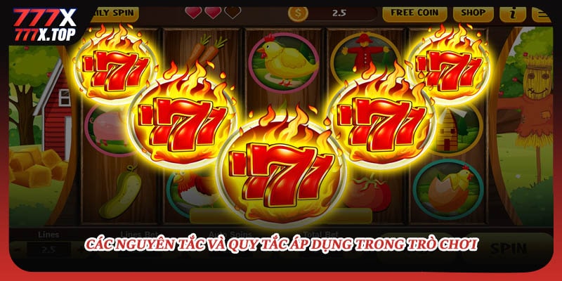 Các nguyên tắc và quy tắc áp dụng trong trò chơi