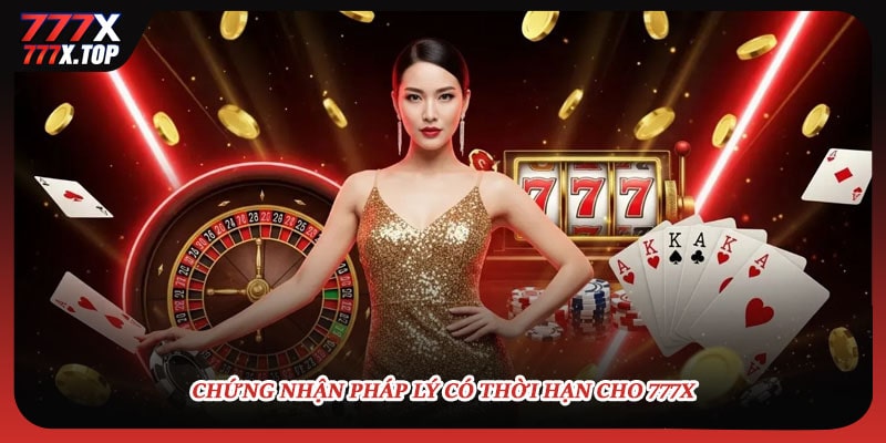 Chứng nhận pháp lý có thời hạn cho 777X