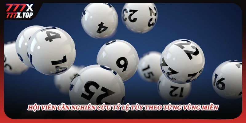 Hội viên cần nghiên cứu tỷ lệ tùy theo từng vùng miền